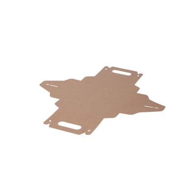 Boîte à pâtisseries 11x9x18 cm - marron (150 pièces) [GB-DFC01704]