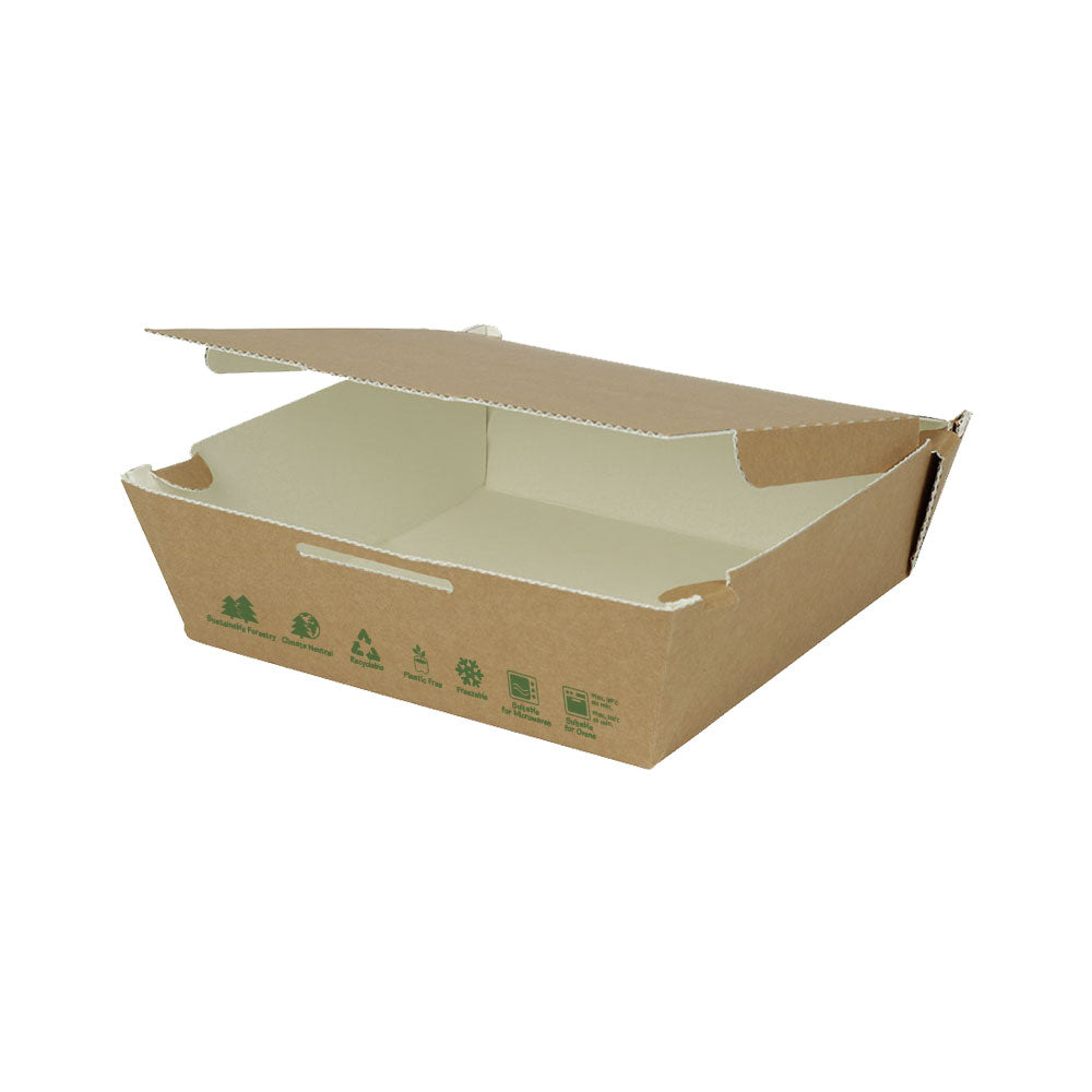 Boîtes take-away 22x6,6x21 cm (300 pièces) [GB-DFC04261]