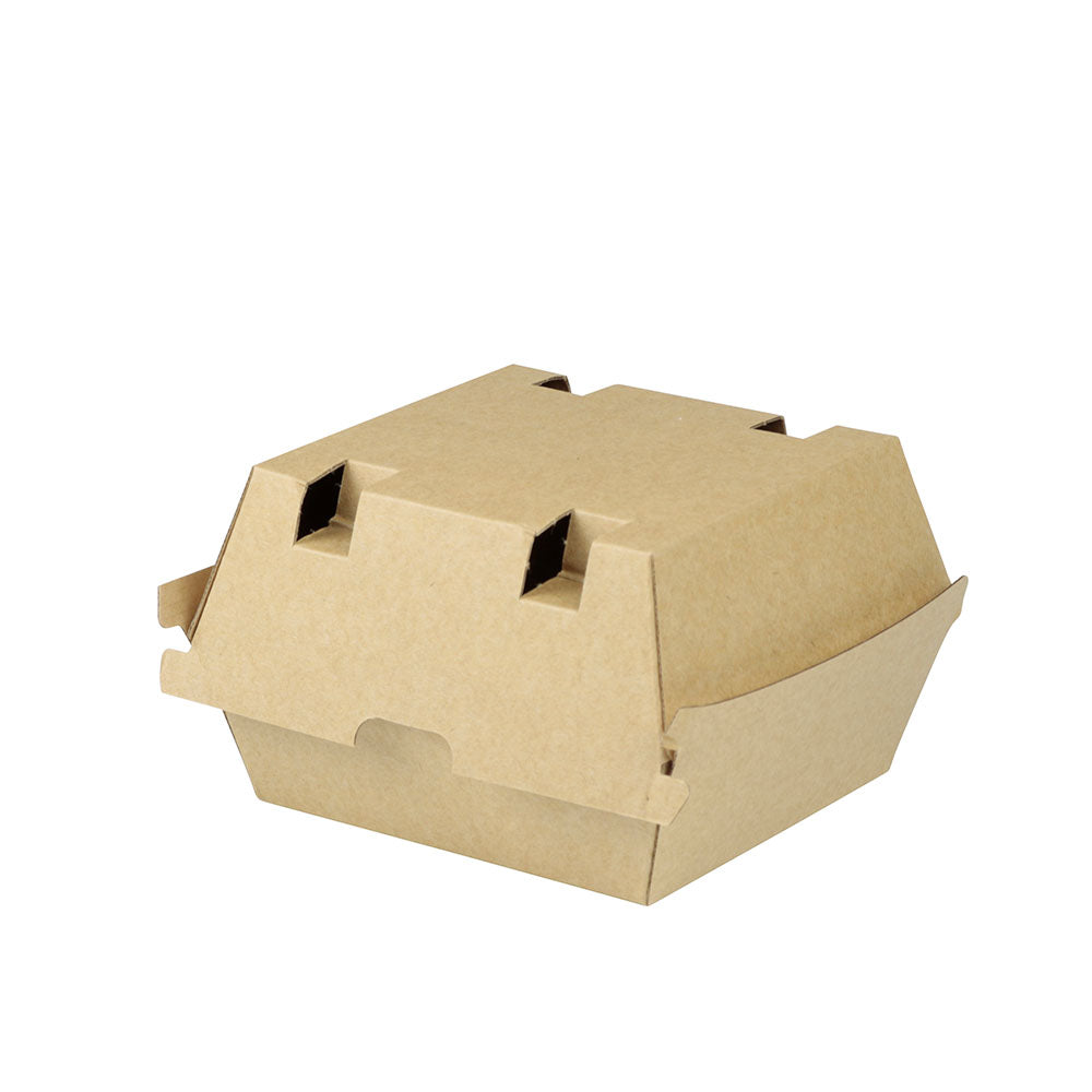 Boîte à burger en carton 13x14x8 cm (250 pièces) [GB-DFC04285]