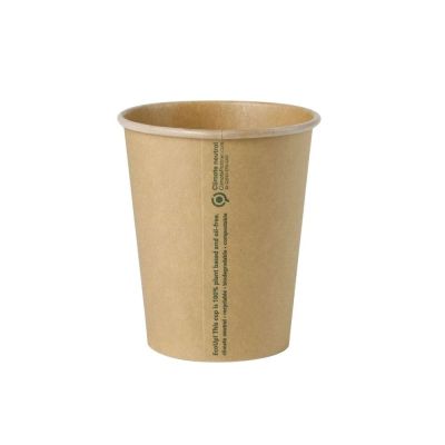 Coupe Carton 200 ml Ø 80 mm Ecrue (1000 pièces) [GB-DHD04512]