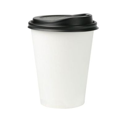 Tasse en carton 300 ml Ø 90 mm Blanc (1000 pièces) [GB-DHD04535]