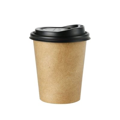 Tasse en carton 300 ml Ø 90 mm Marron (1000 pièces) [GB-DHD04536]