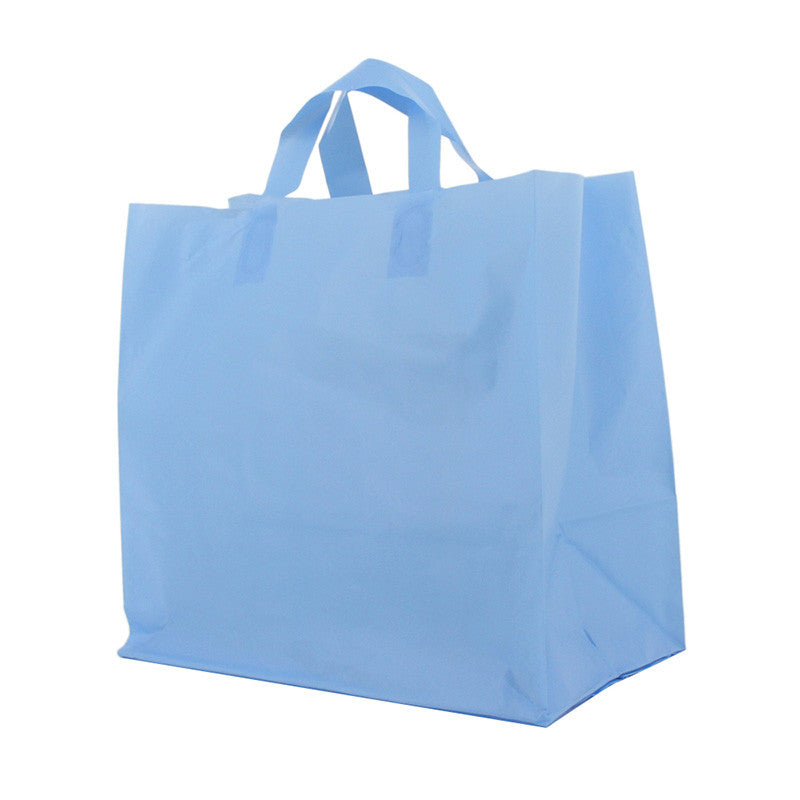 Sac plastique pour repas 21 + 15 x 19 cm Bleu (250 pcs) [FP-DQL017]