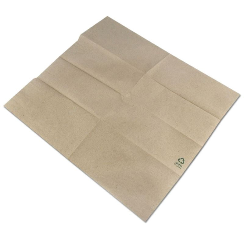 Serviettes en papier 32x32 cm - marrons (6000 pièces) [GB-DSE02805]