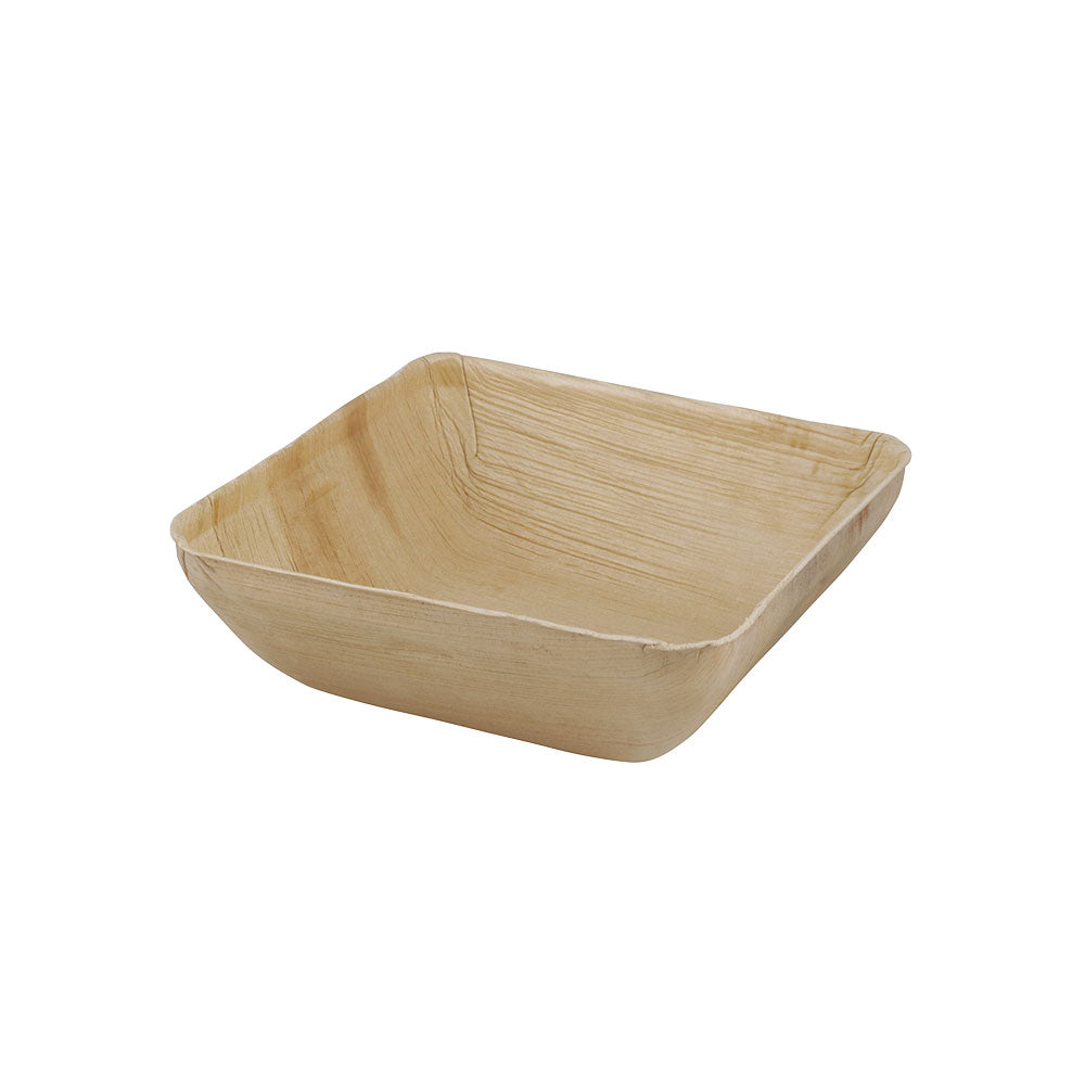 Bols Palmware® 18x5x18 cm 800 ml, avec couvercles carrés (60 pièces) [GB-DTW05465]