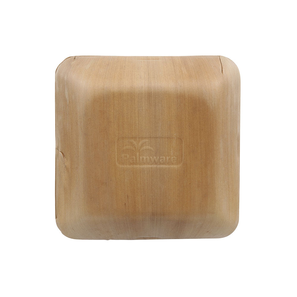 Bols Palmware® 18x5x18 cm 800 ml, avec couvercles carrés (60 pièces) [GB-DTW05465]