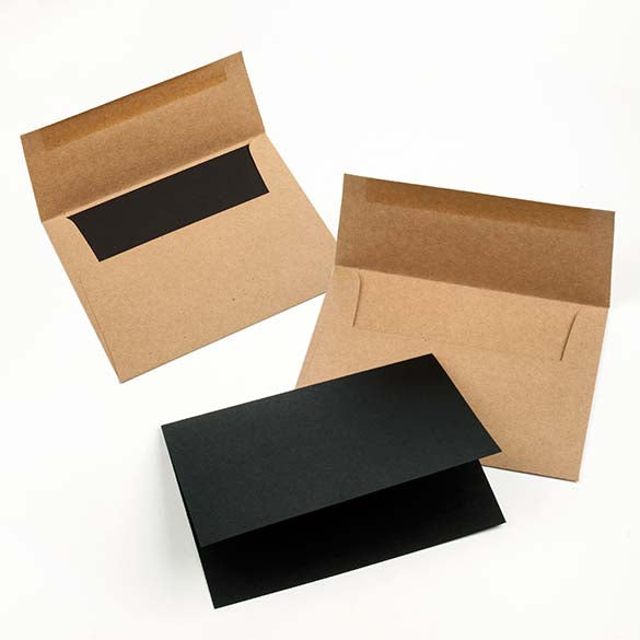 Enveloppe Brune 14.6 x 11.1cm (50 Pièces) [EB20]