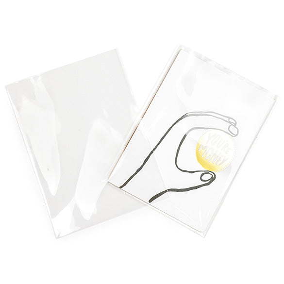 Sachet Écologique haute qualité scellable sans rabat 9.7x13.2cm (100 pièces) [GC3X5NF]