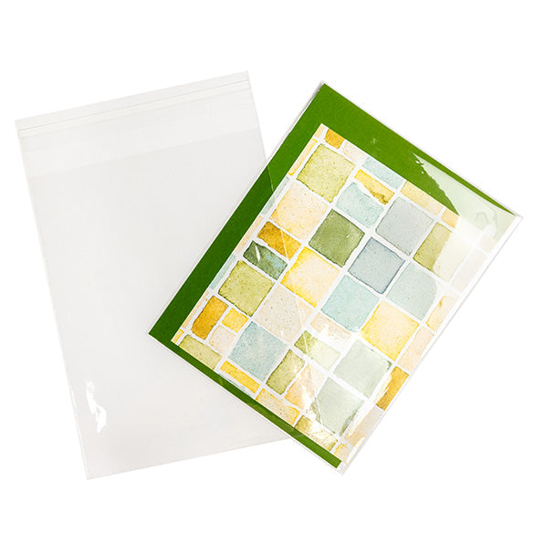 Sachet Écologique haute qualité refermable à rabat 13.8x17.8cm (100 pièces) [GC6B3]
