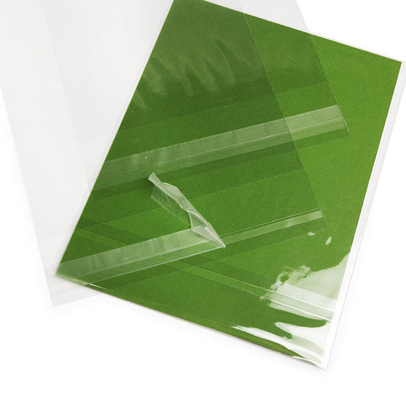 Sachet Écologique haute qualité refermable à rabat 13.8x17.8cm (100 pièces) [GC6B3]