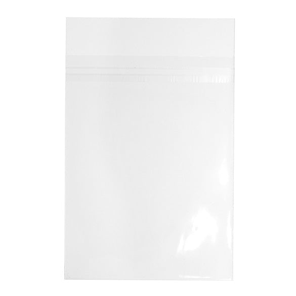 Sachet Écologique haute qualité refermable à rabat "sécurisé" 13.8x18.4cm (100 pièces) [GC75PC]