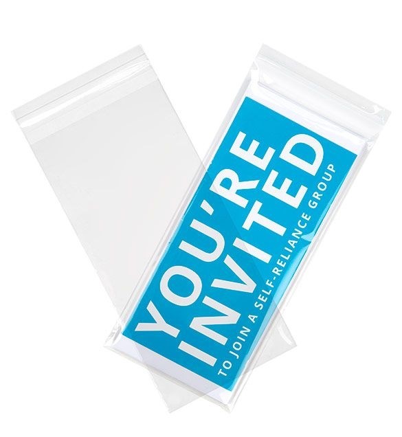 Sachet Écologique haute qualité refermable à rabat 11.7x24.8cm (100 pièces) [GC4X9]