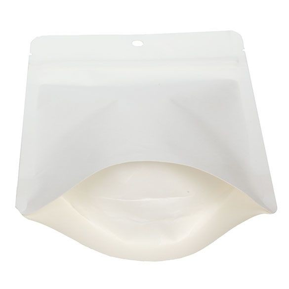 Doypack Compostable Kraft Blanc 13x7,9x20,6cm | 113g (100 pièces) [ZBGEK3W]