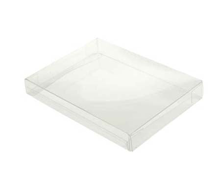 Boites cadeau plastique à transparence cristalline 16.2x1.6x21.3cm (25 Pièces) [FB88]