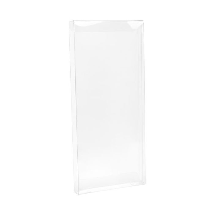 Boites cadeau plastique à transparence cristalline 10.8x2.1x24.3cm (25 Pièces) [FB128]