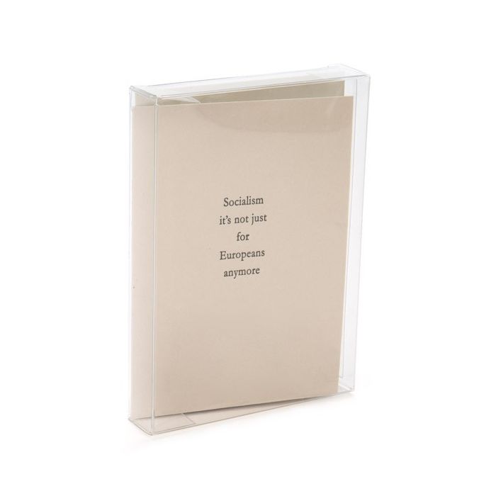 Boites cadeau plastique à transparence cristalline 9.5x2.1x13.2cm (25 Pièces) [FB129]