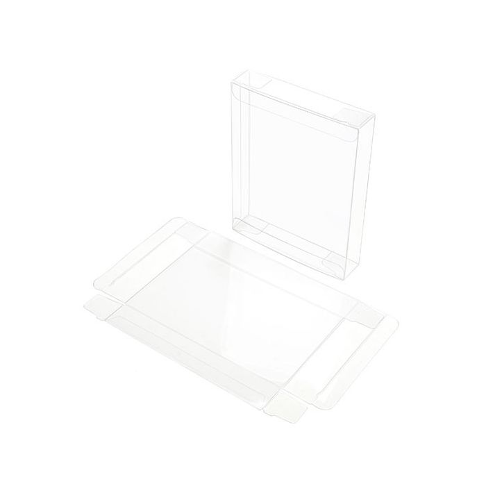 Boîtier pliant transparent 11.4x2.5x14.9 cm [FB17]