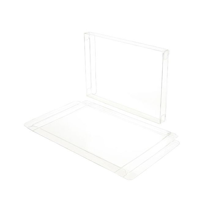 Boîtier pliant transparent 13x1,5x19 cm (25 Pièces) [FB1]