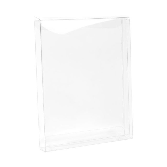 Boites cadeau plastique à transparence cristalline 11.4x2.1x14.9cm (25 Pièces) [FB27]