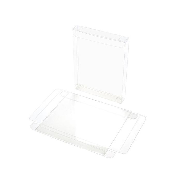 Boites cadeau plastique à transparence cristalline 11.4x2.1x14.9cm (25 Pièces) [FB27]