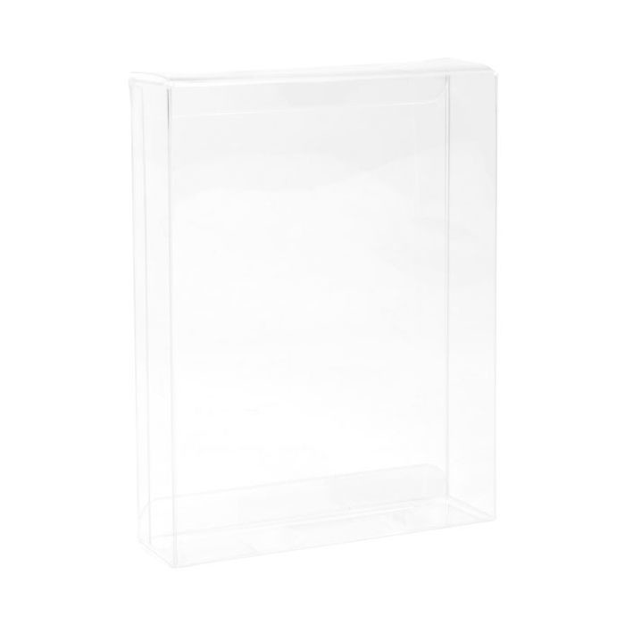 Boites cadeau plastique à transparence cristalline 11.4x3.2x14.9cm (25 Pièces) [FB30]
