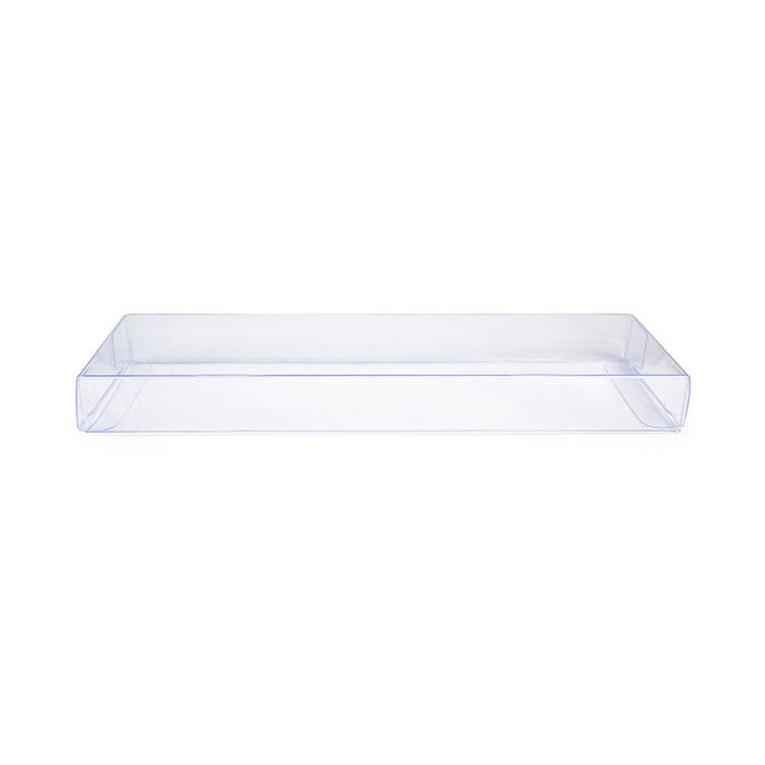 Boites cadeau plastique 7,6x2,5x25,4 cm Transparence Cristalline (25 pièces) [FB301]