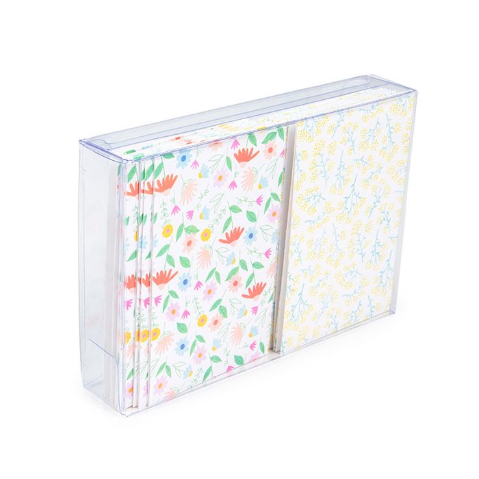 Boites cadeau plastique 8,9x2,5x12,7 cm Transparence Cristalline (25 pièces) [FB303]