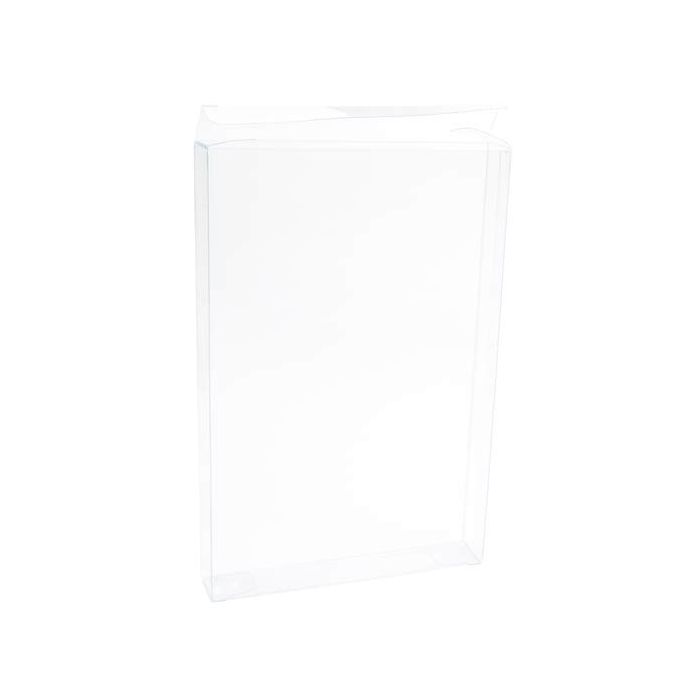 Boites cadeau plastique à transparence cristalline 14.9x2.5x22.7cm (25 Pièces) [FB44]
