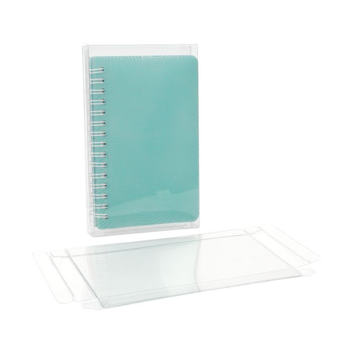 Boites cadeau plastique à transparence cristalline 9.2x1.6x15.4cm (25 Pièces) [FB85]