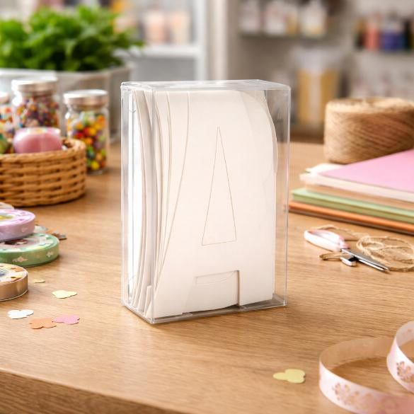 Boites cadeau plastique à transparence cristalline 7x2.5x9.5cm (25 Pièces) [FB93]