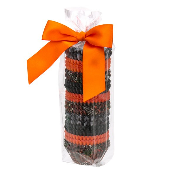 Sac à soufflet transparence cristalline 4.4x4.4x21.6cm (100 pièces) [FDAGB8]