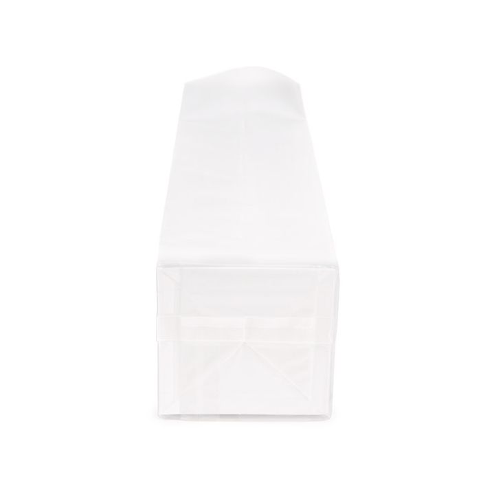 Sachet à soufflet à fond plat Glacé 5,1x5,1x21cm avec insert en papier (100 pièces) [FFGPB11]