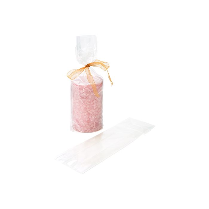 Block Bottom Bags Clear 8.9x5.7x30.5cm