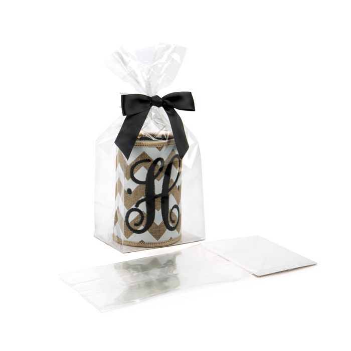 Sac à fond pliant avec insert en papier 10.2x7.6x25.4cm (100 pièces) [FGPBH5]