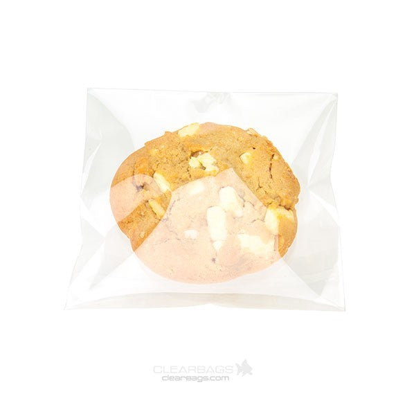 Sachet plastique transparence cristalline 11x11+3cm avec Rabat Adhésif (100 pièces) [B44]