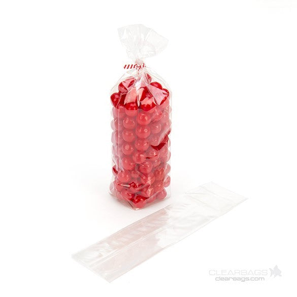 Sachet SOS à fond plat transparence cristalline 5.1x5.1x21cm (100 pièces) [FGCC11]