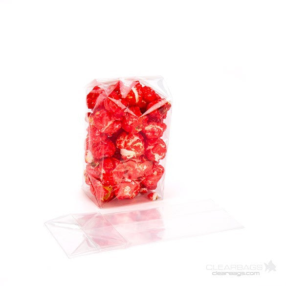 Sachet SOS à fond plat transparence cristalline 5.1x3.8x12.7cm (100 pièces) [FGCC3]