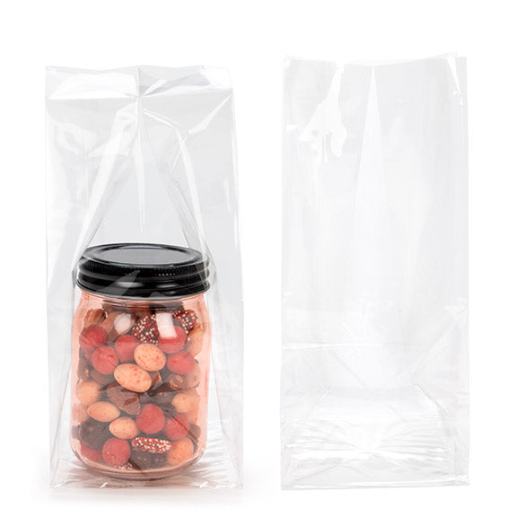 Sachet SOS à fond plat 10.2x10.2x22.9cm (100 pièces) [FG7]
