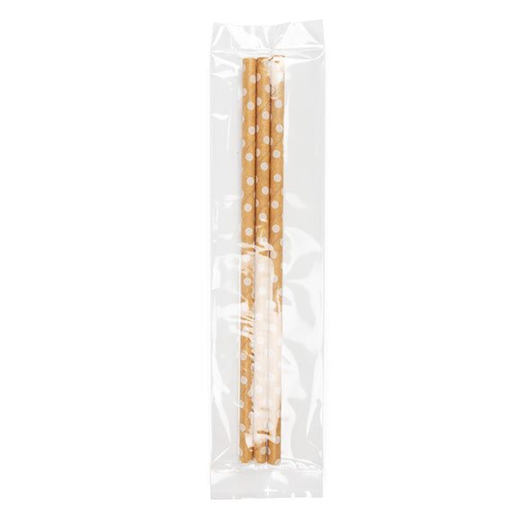 Sachet scellable à joint central laminé Qualité supérieure 5.1x20.3cm (100 pièces) [SLB28]