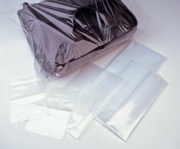 Sachet plastique transparence cristalline en PE-BD 50 microns 15.2x61 cm (100 pièces) [PE2624]