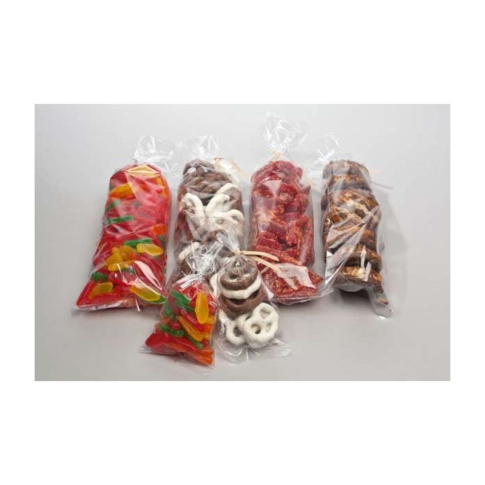 Plastic Bags 7.6x30.5cm Clear Polypropylene