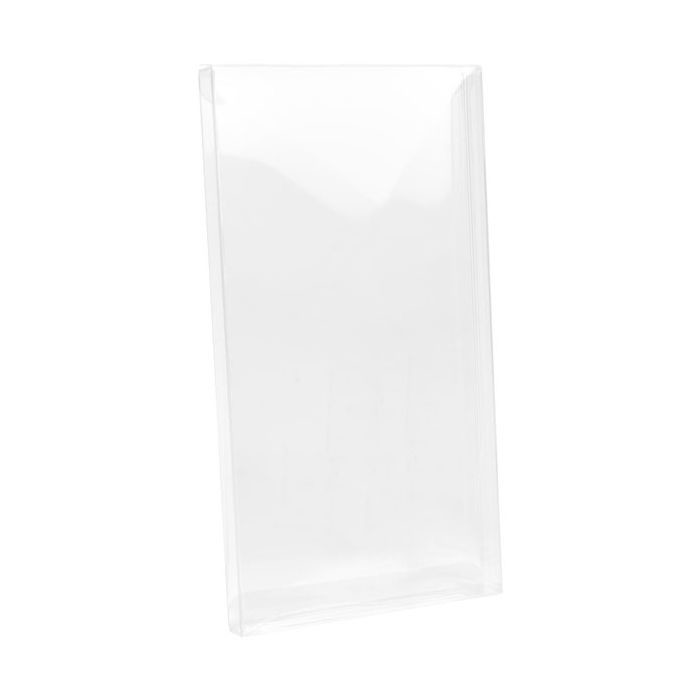 Boites cadeau plastique à transparence cristalline 11.1x1.6x21.1cm (25 pièces) [FPB156]