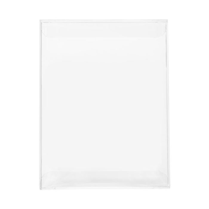 Boites cadeau plastique à transparence cristalline 12.1x1.6x15.7 cm (25 pièces) [FPB160]