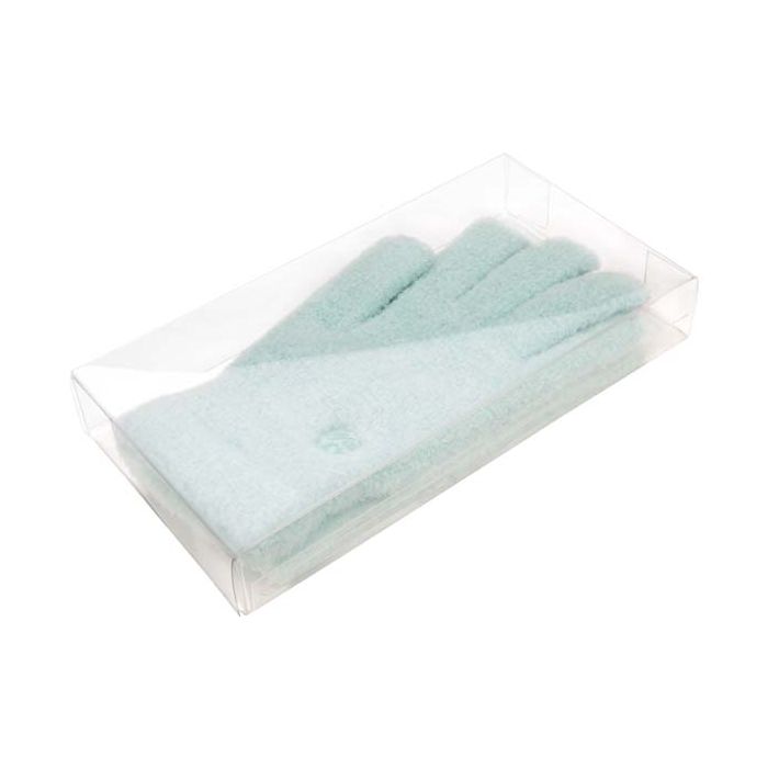 Boites cadeau plastique à transparence cristalline 10.8x3.1x21cm (25 pièces) [FPB164]