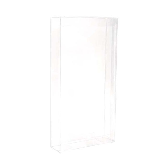 Boites cadeau plastique à transparence cristalline 10.8x3.1x21cm (25 pièces) [FPB164]