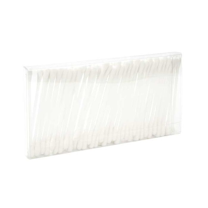 Boites cadeau plastique à transparence cristalline 7.6x0.8x15.2cm (25 pièces) [FPB319]