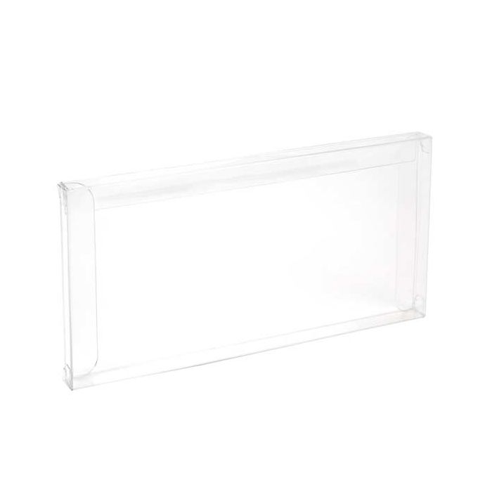 Boites cadeau plastique à transparence cristalline 7.6x0.8x15.2cm (25 pièces) [FPB319]