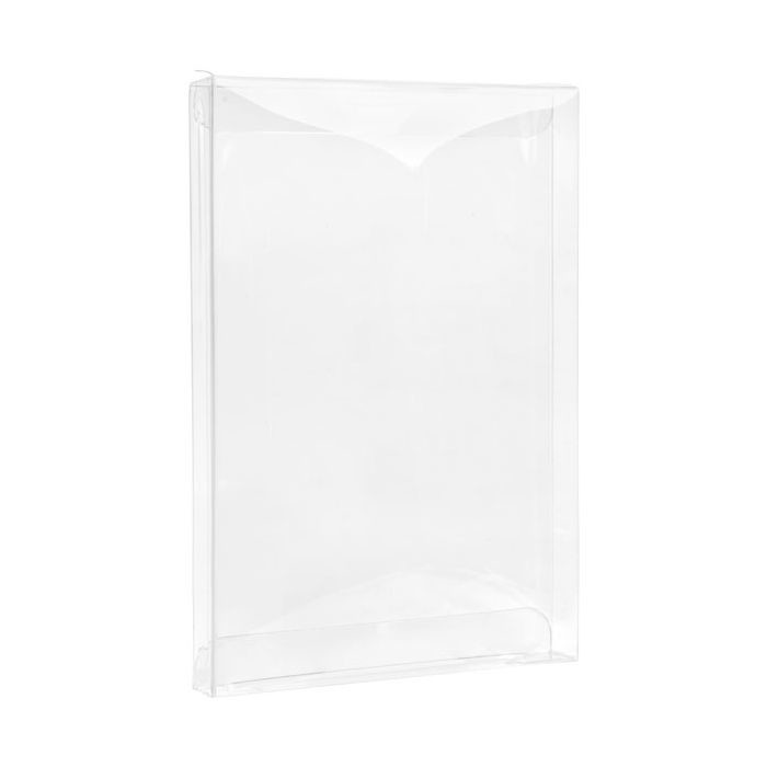 Boites cadeau plastique à transparence cristalline 10.8x1.6x15.6cm (25 pièces) [FPB61]