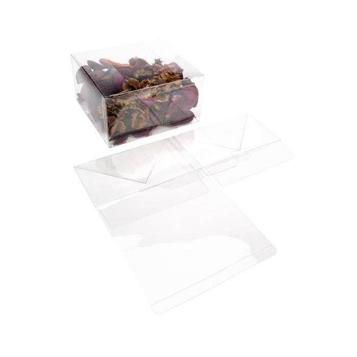 Boite alimentaire avec fond automatique 19.1 x 17.8 x 10.2cm (25 Pièces) [FPLB177]