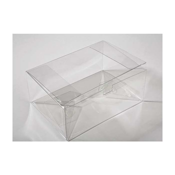 Boites cadeaux plastique à transparence cristalline 18.1 x 13 x 7.6cm (25 Pièces) [FPLB213]